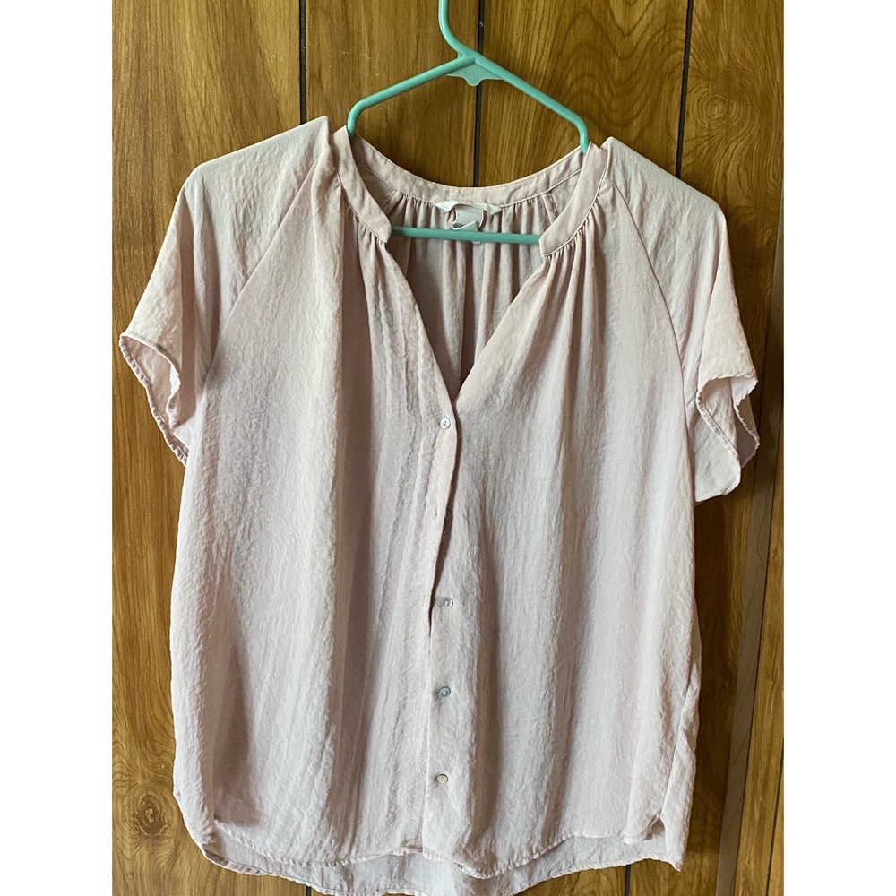 H&M Blush Blouse